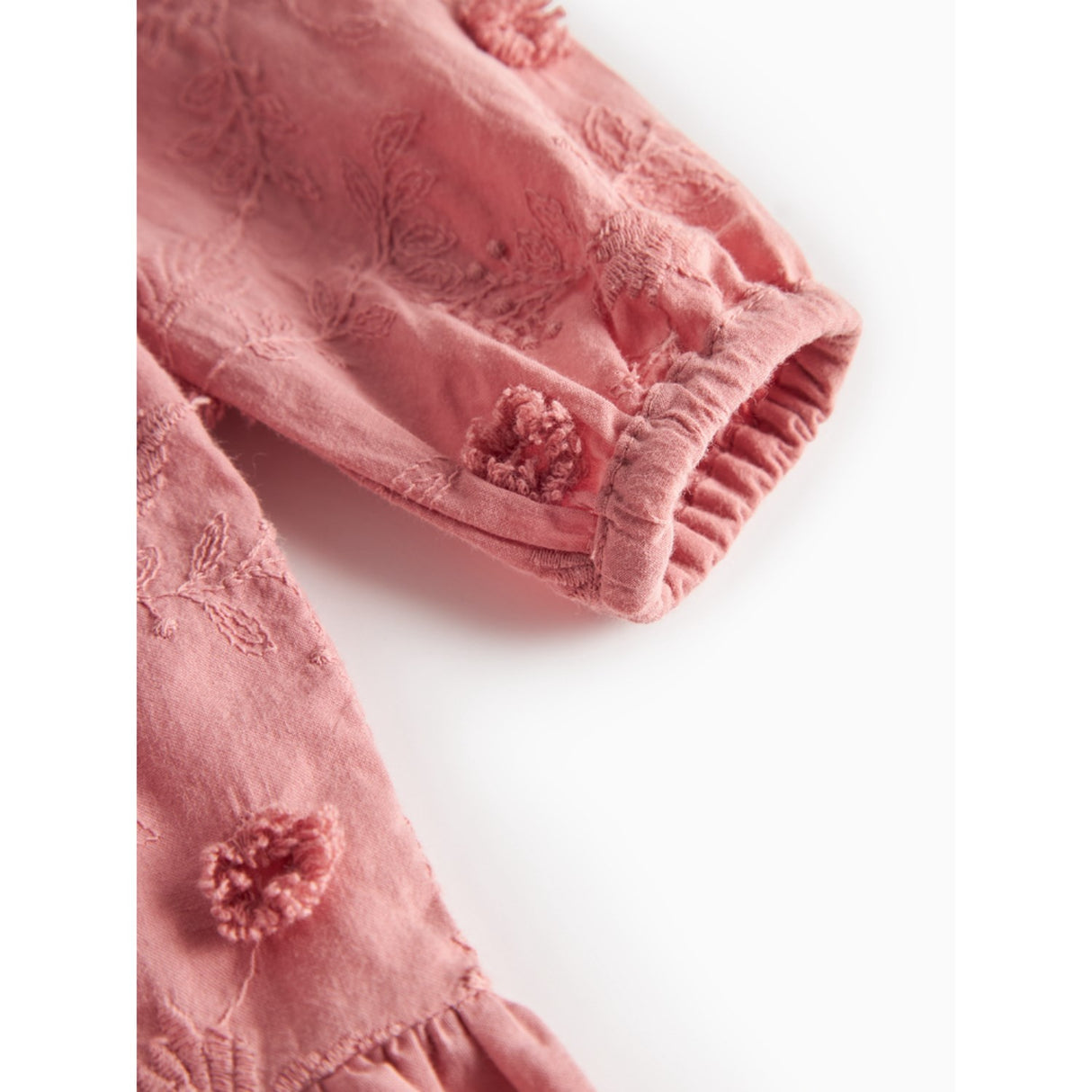 MarMar Embroidery Pink Delight Deas LS Kjole