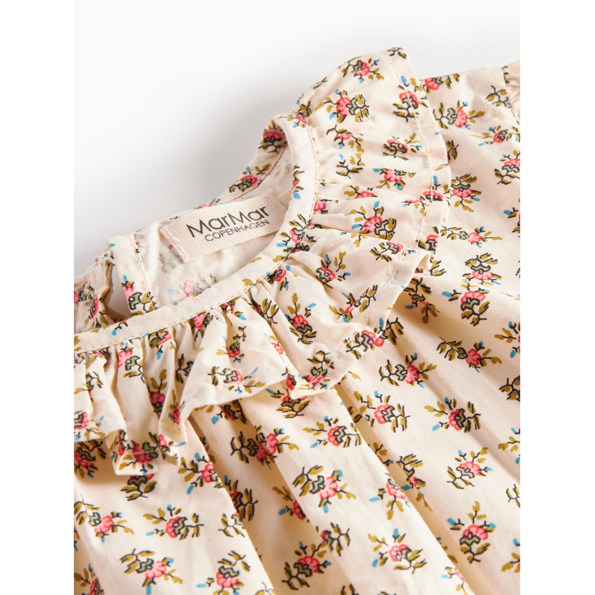 MarMar Poplin Japanese Flower Talsa LS Bluse