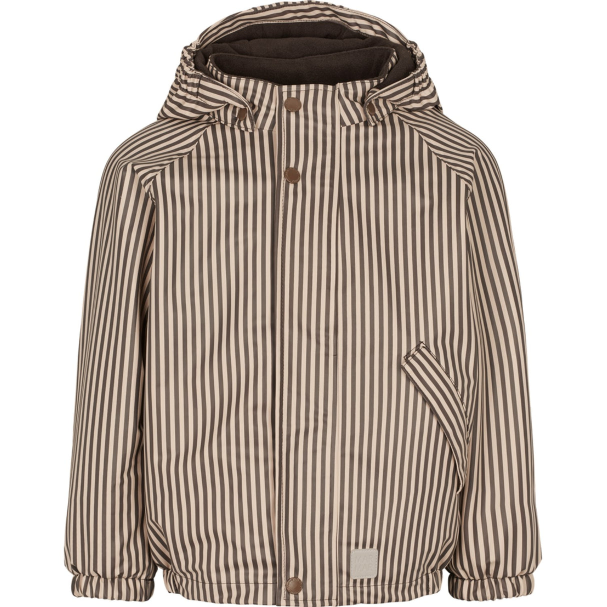 MarMar Rainwear Fleece Brown Stripe Obo Sæt