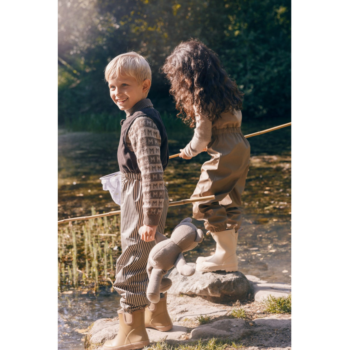 MarMar Rainwear Fleece Sepia Brown Obo Sæt