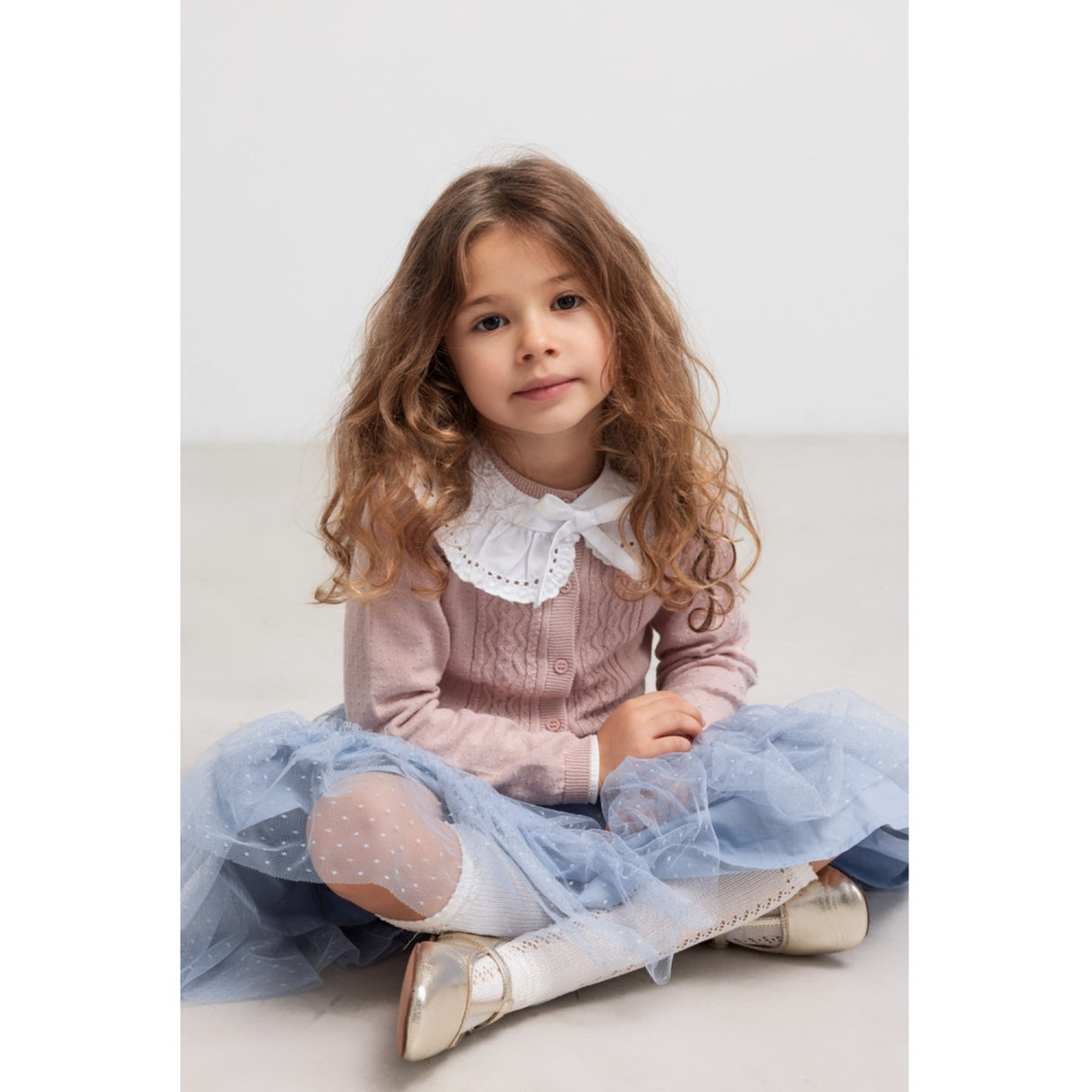 MarMar Modal Mix Cable Faded Rose Totti Strik Cardigan