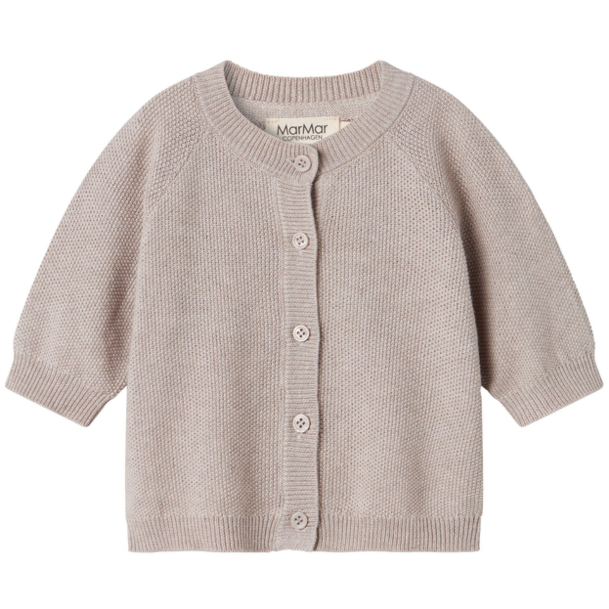 MarMar Modal Mix Pearl Cashew Melange Taki Strik Cardigan