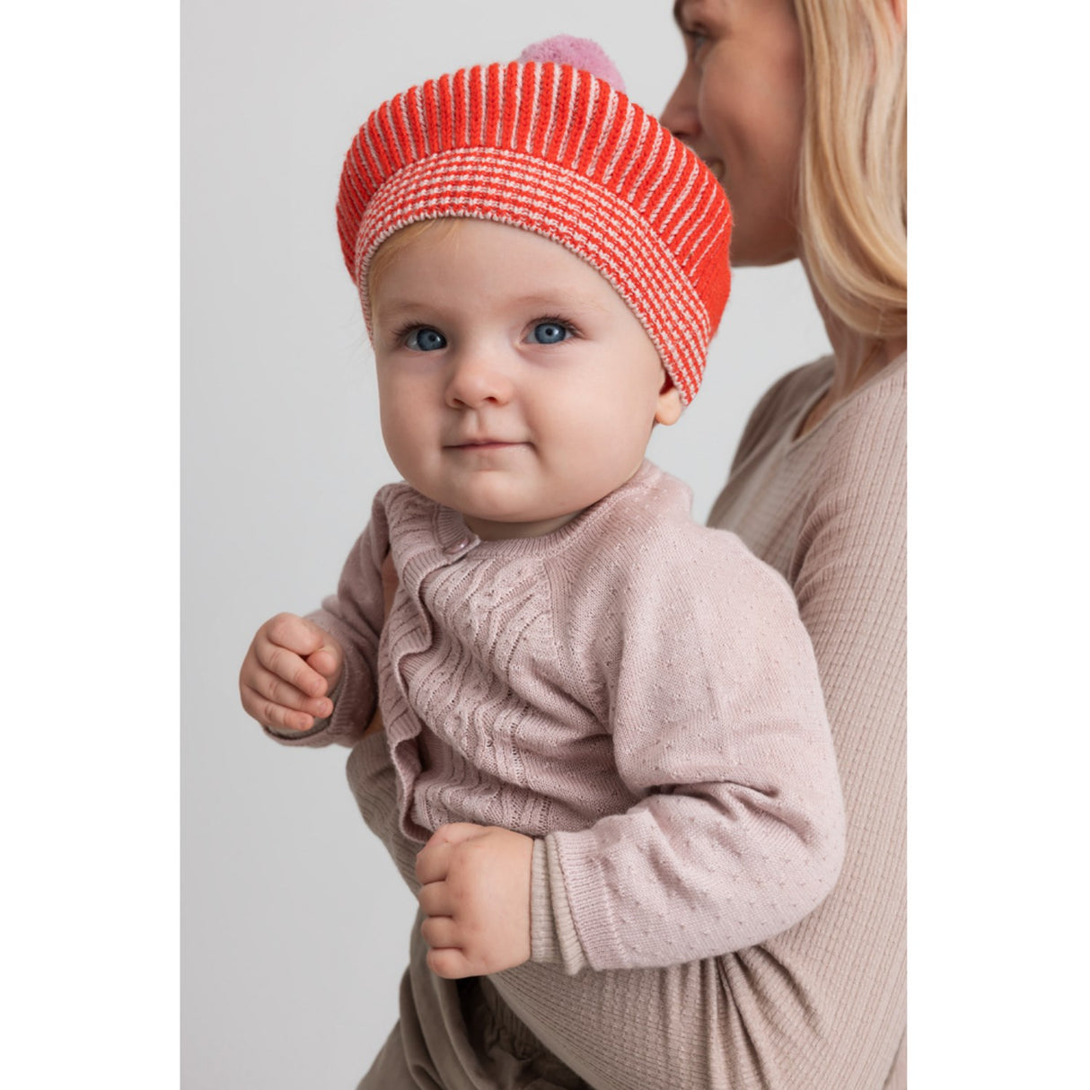 MarMar Modal Mix Cable Faded Rose Totti Strik Cardigan