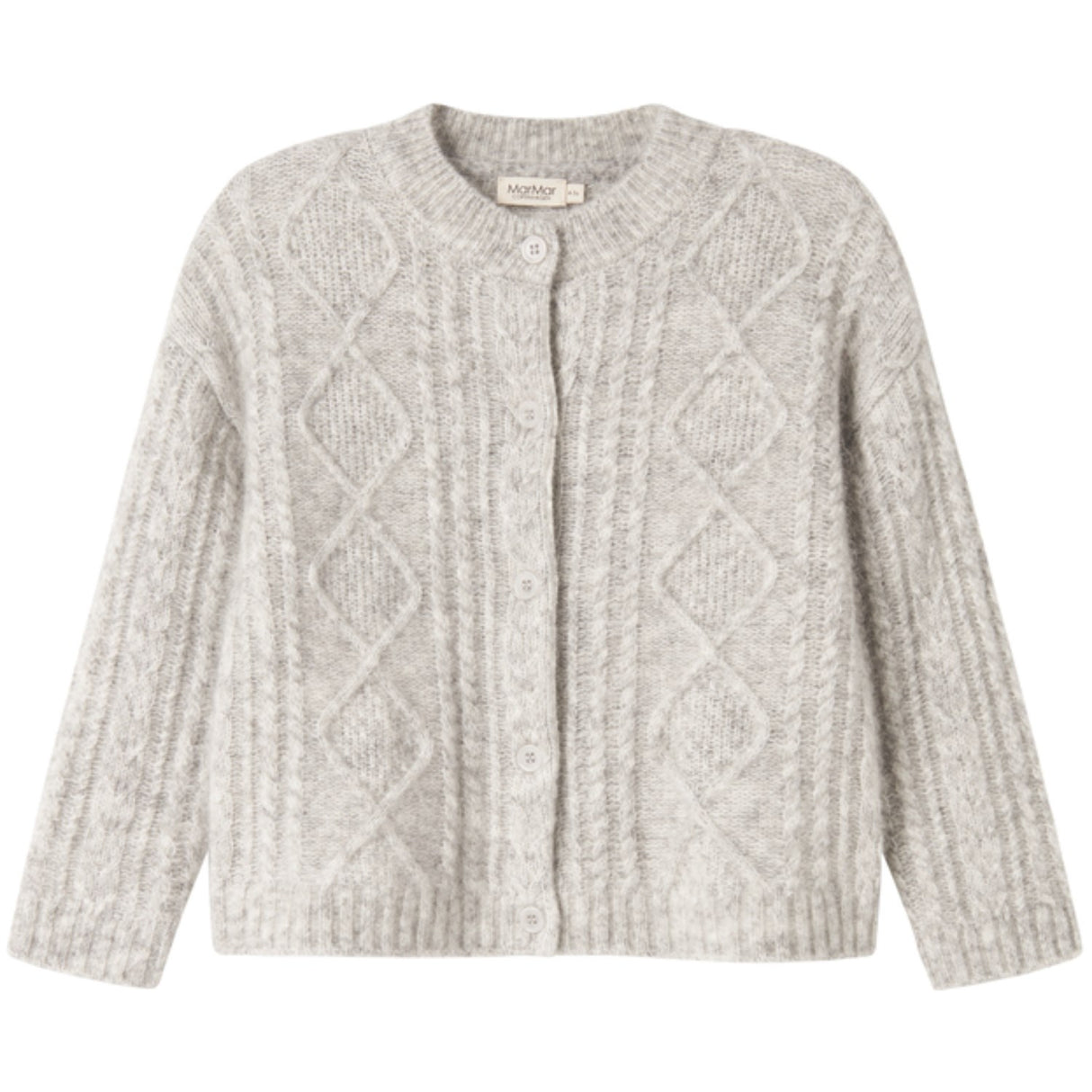 MarMar Mohair Cable Morning Dew Mel. Tavon Strik Cardigan