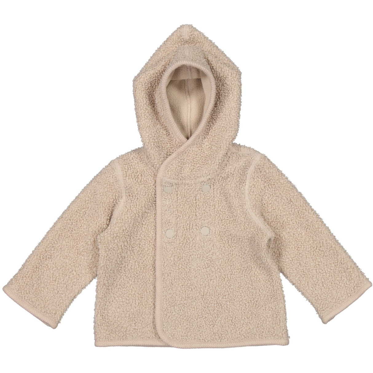 MarMar Bonded Teddy Oyster Grey Jojoa Jakke