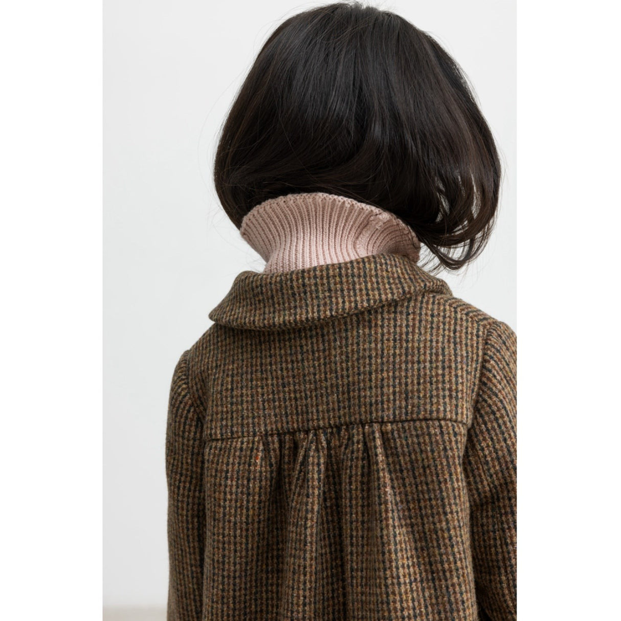 MarMar Wool Check Earthy Check Olive Jakke