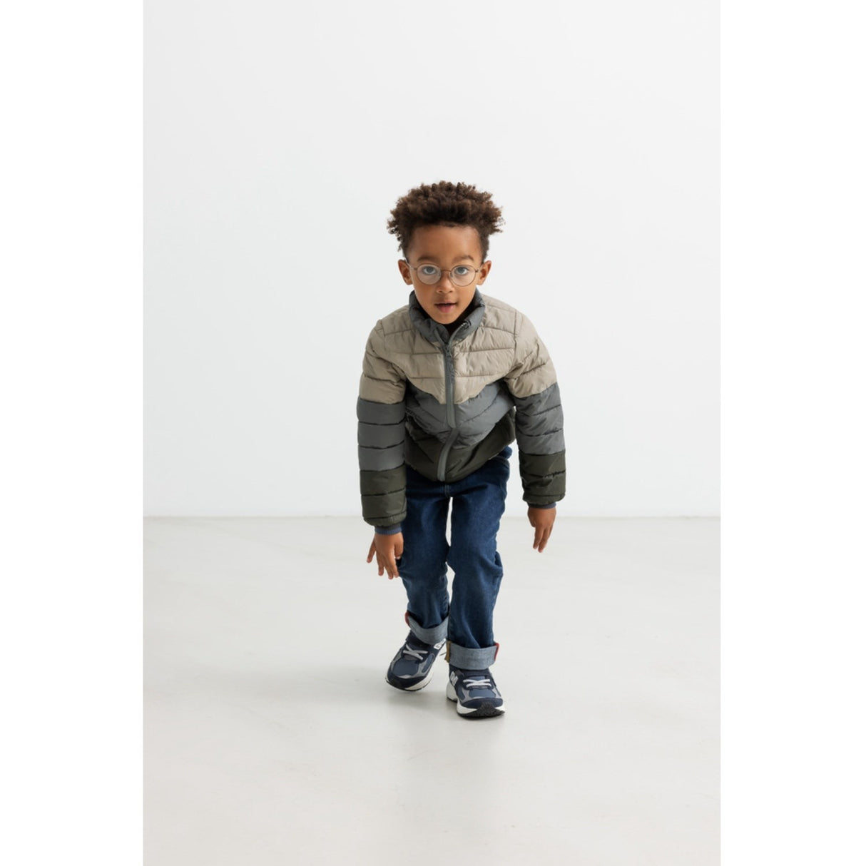 MarMar Vegan Puffer Coal Block Owe Jakke