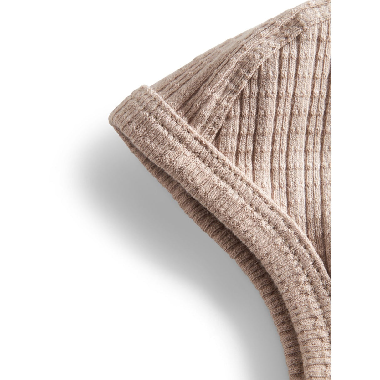 MarMar Modal Pointelle Rib Soft Beige Hue