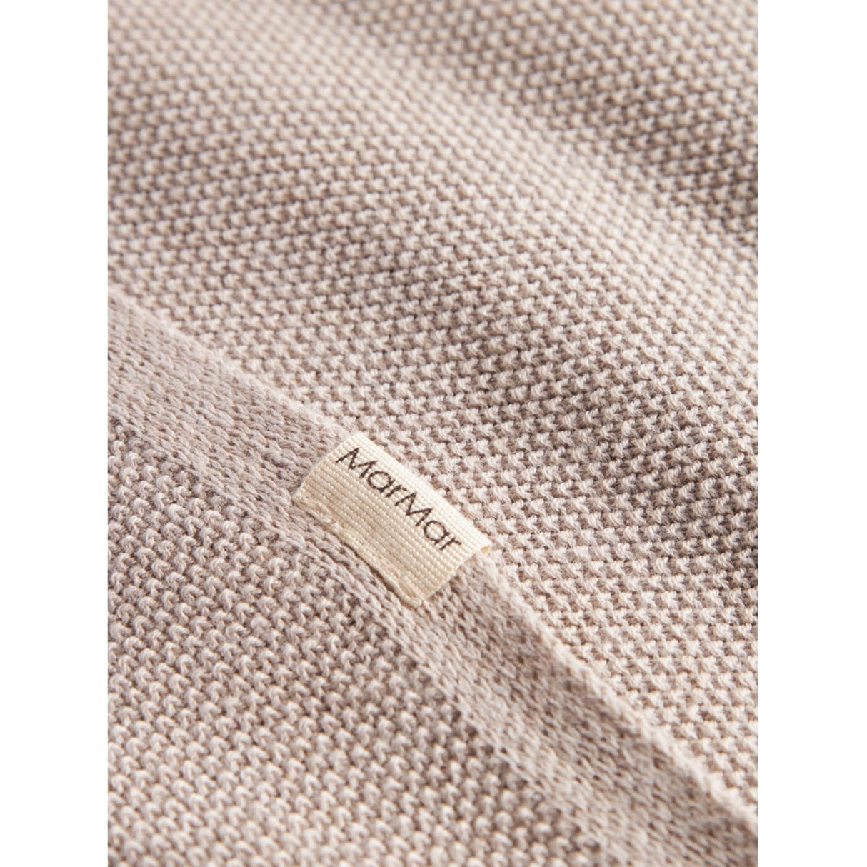 MarMar New Born Modal Mix Pearl Cashew Melange Alia Strik Tæppe
