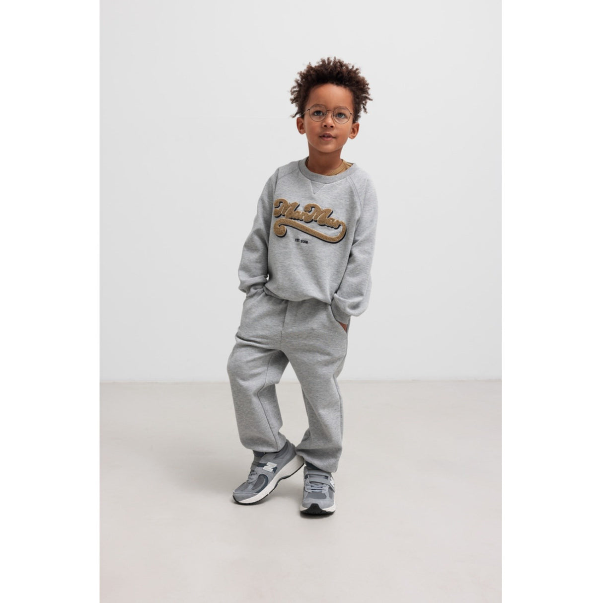 MarMar Double Jersey Light Grey Melange Pelon Bukser