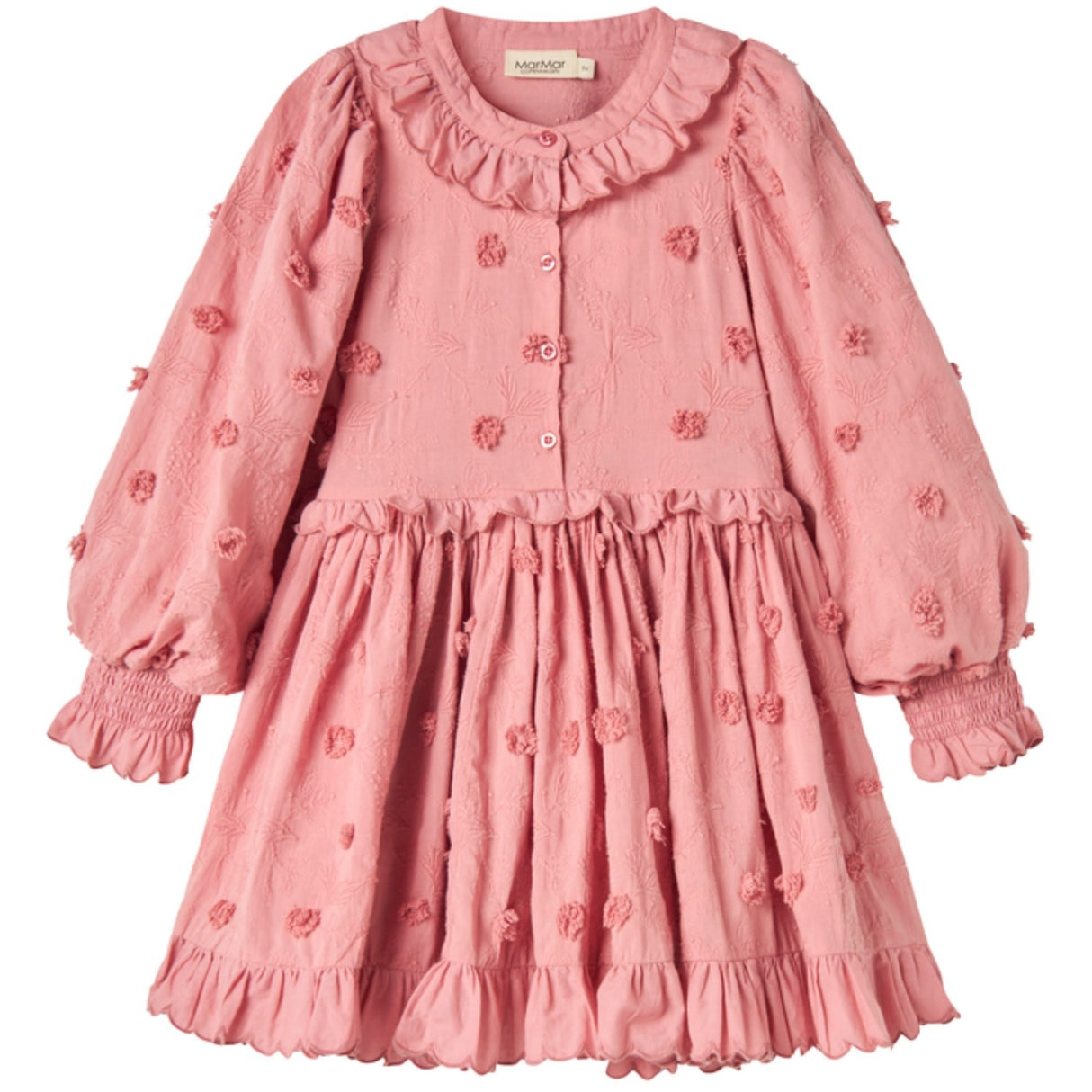 MarMar Embroidery Pink Delight Dipa Kjole