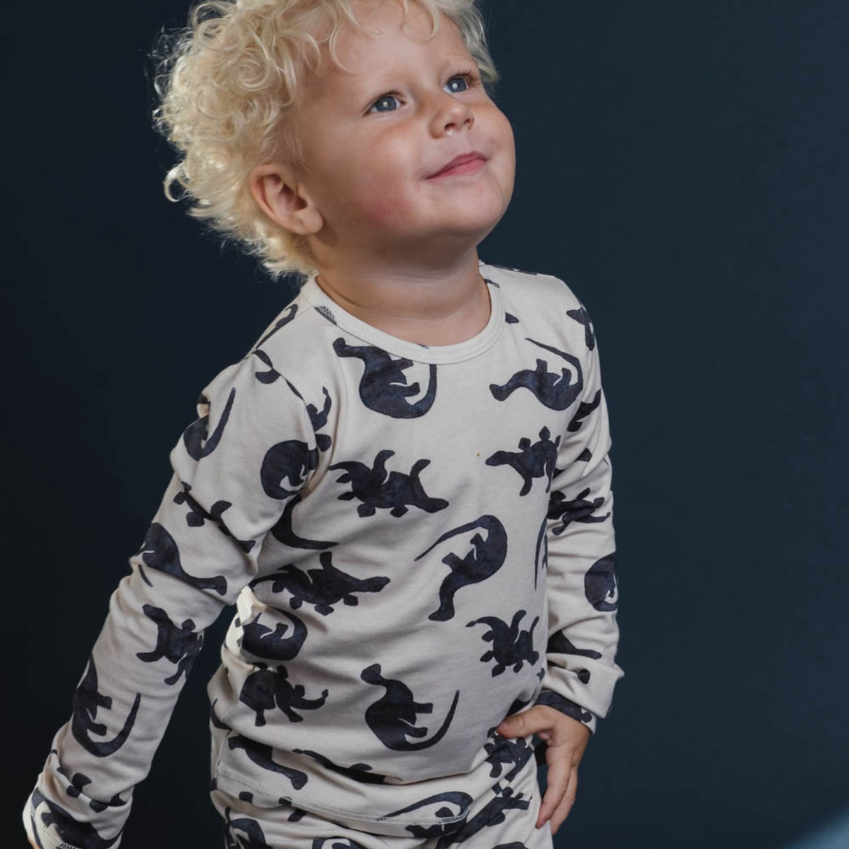 That's Mine Mono Dino Emilio Homewear Sæt