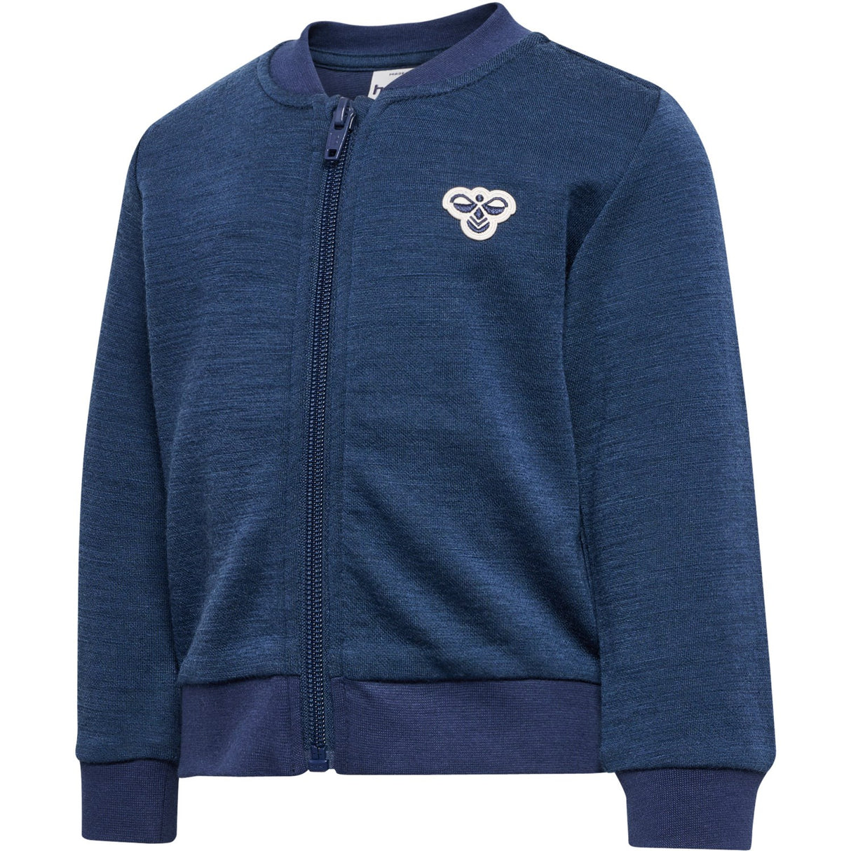 Hummel Dress Blues Mini Uld Zip Jakke Bee