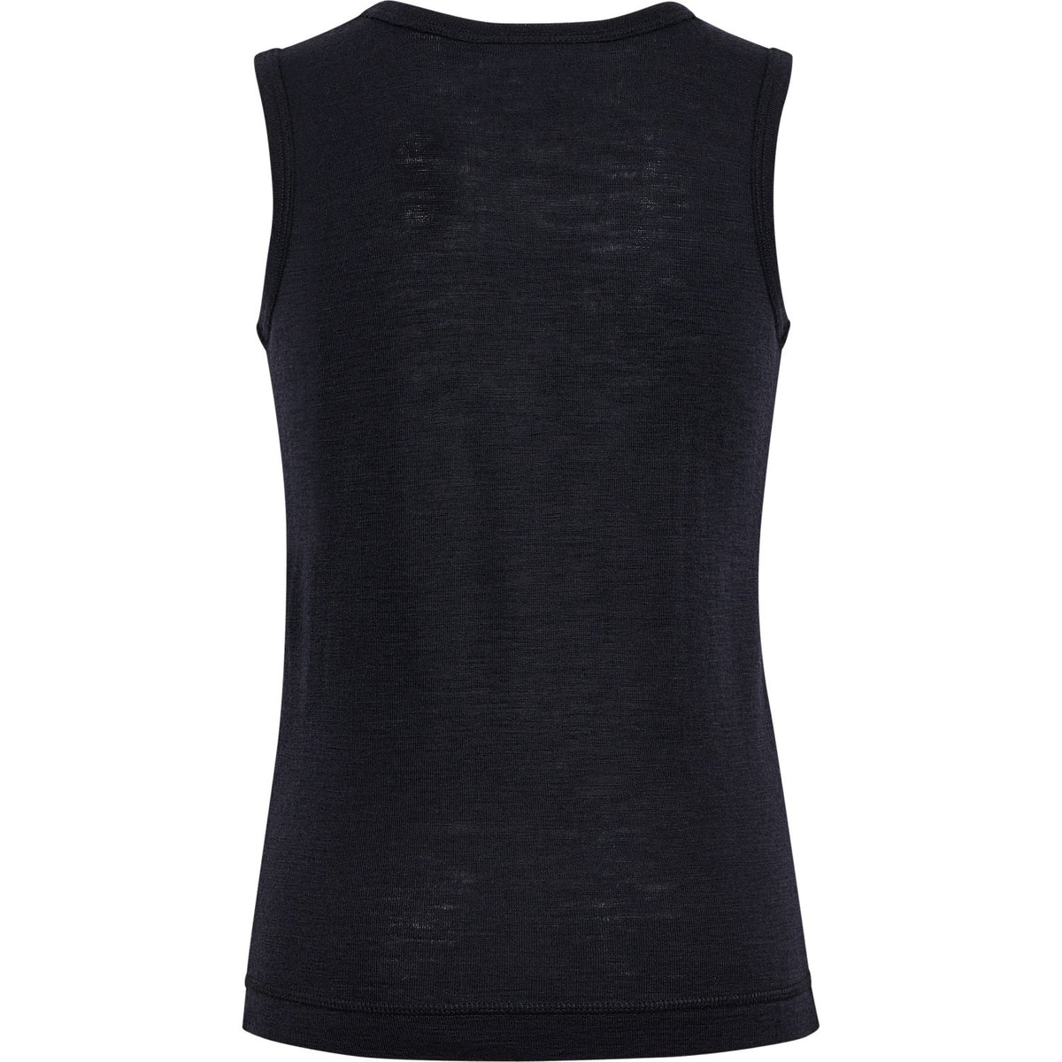 Hummel Black Jr Uld Rib Top S/L