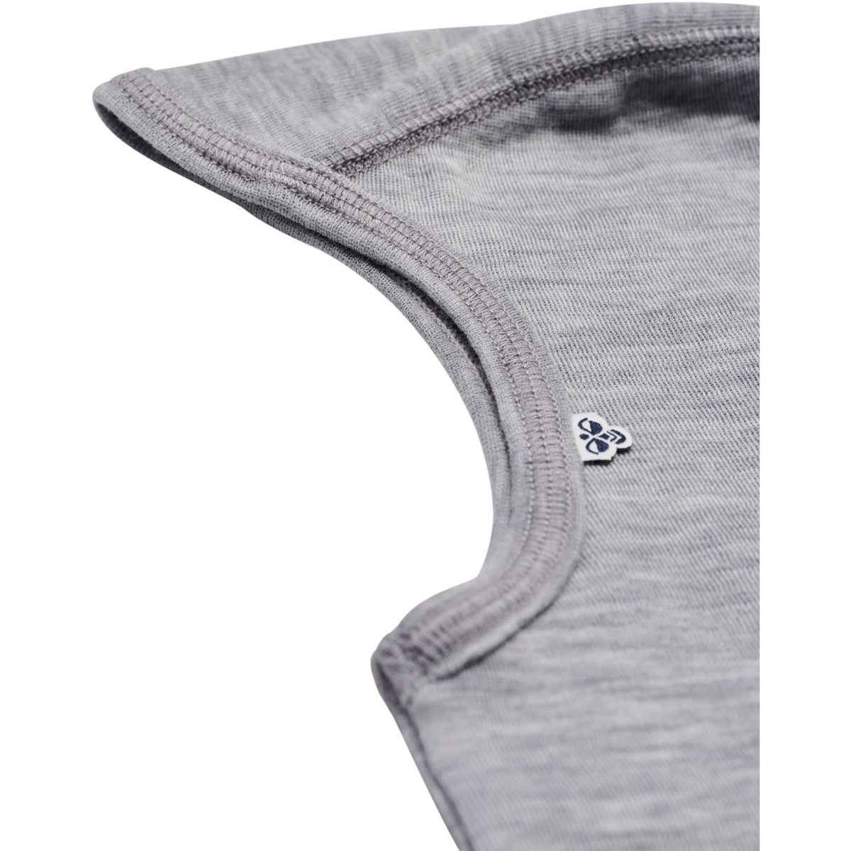 Hummel Grey Melange Mini Uld Rib Elefanthue