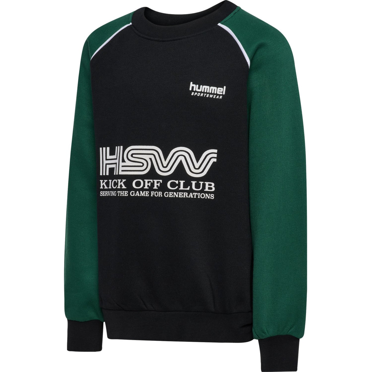 Hummel Dark Green Jr Oversized Crew Hsw