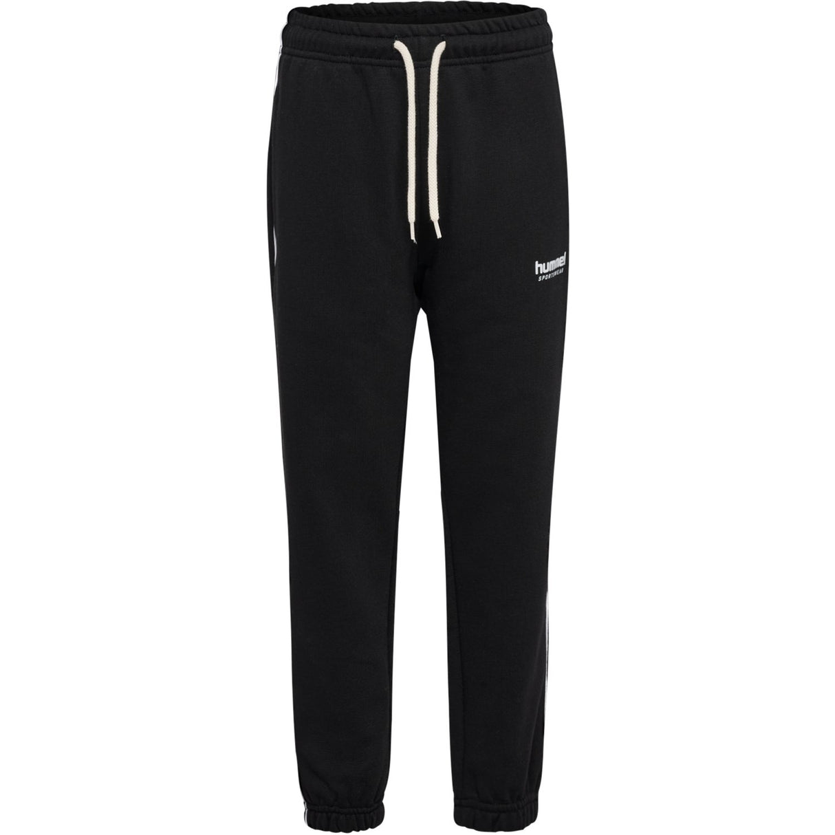 Hummel Black Jr Loose Sweatpant Piping