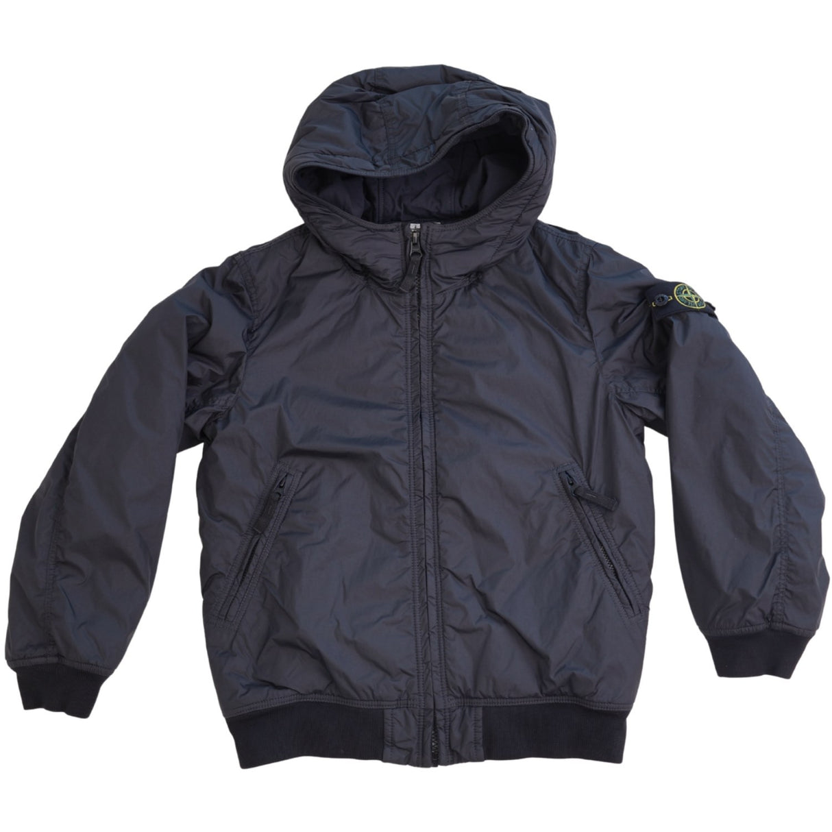 Stone Island Black Kort Parka Jakke