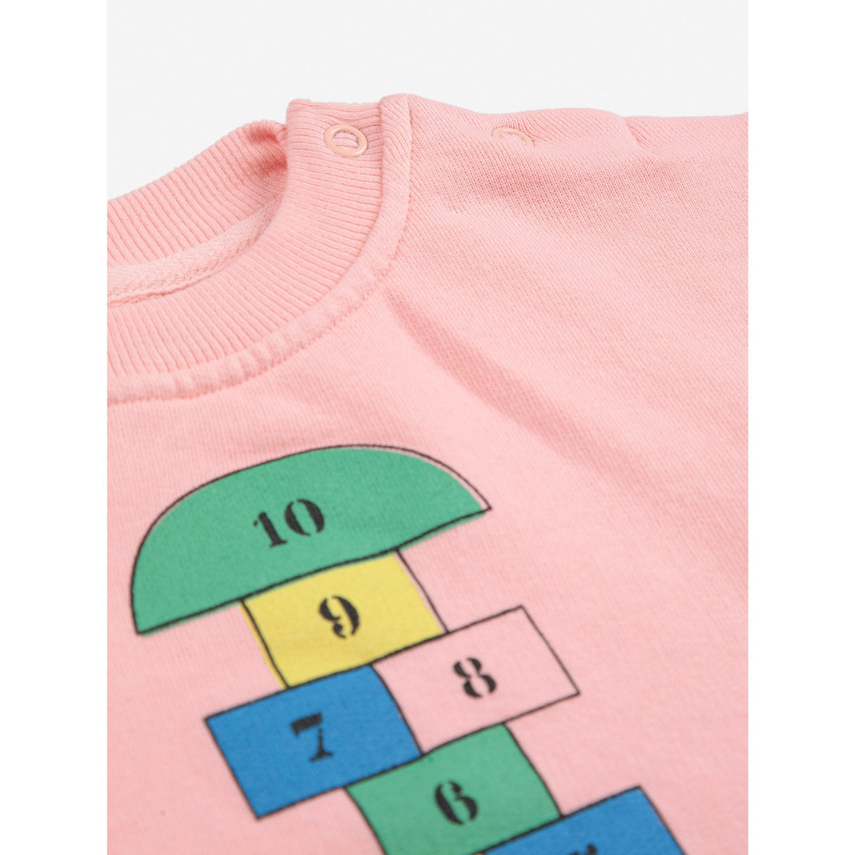 Bobo Choses Pink Hopscotch Sweatshirt