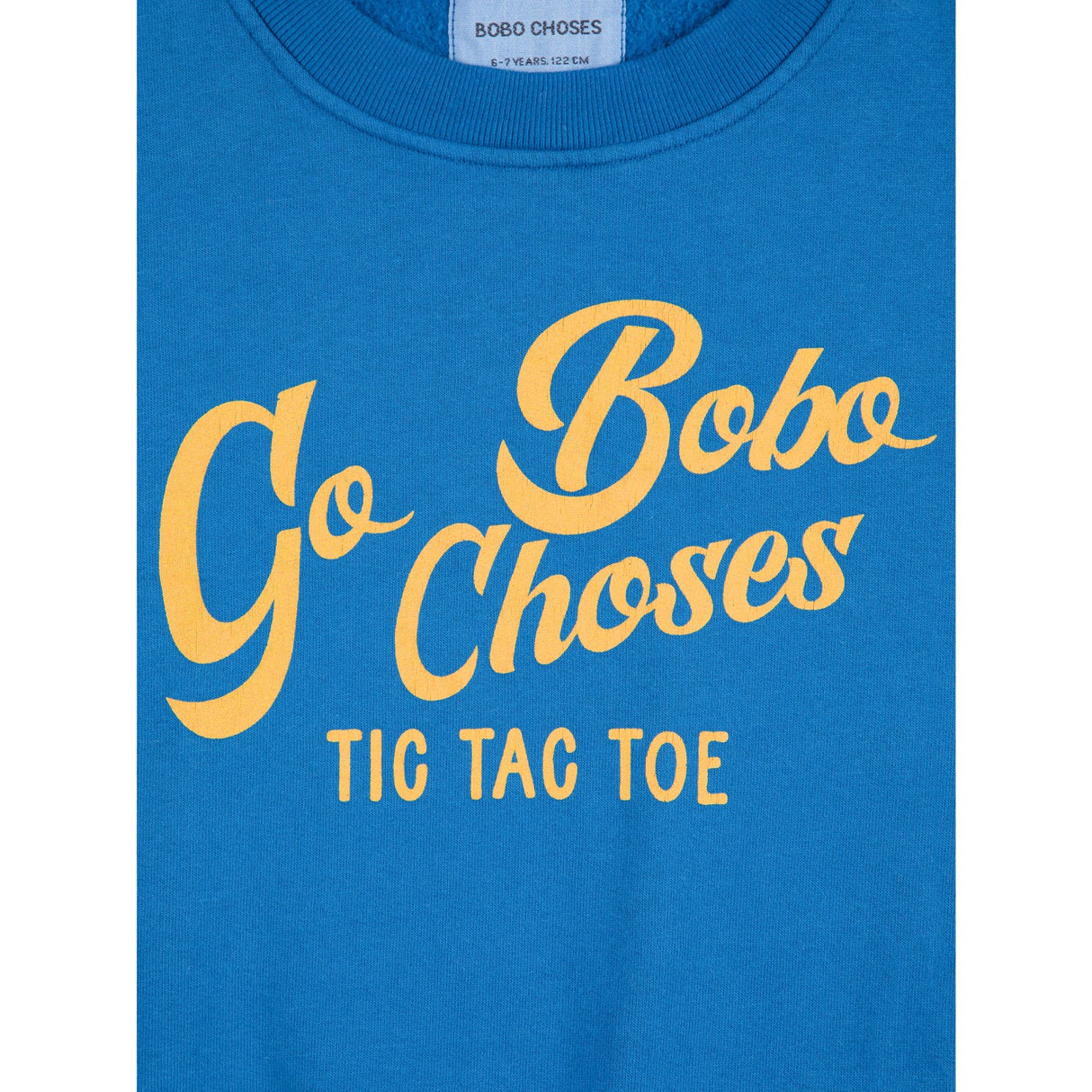 Bobo Choses Blue Go Bobo Sweatshirt