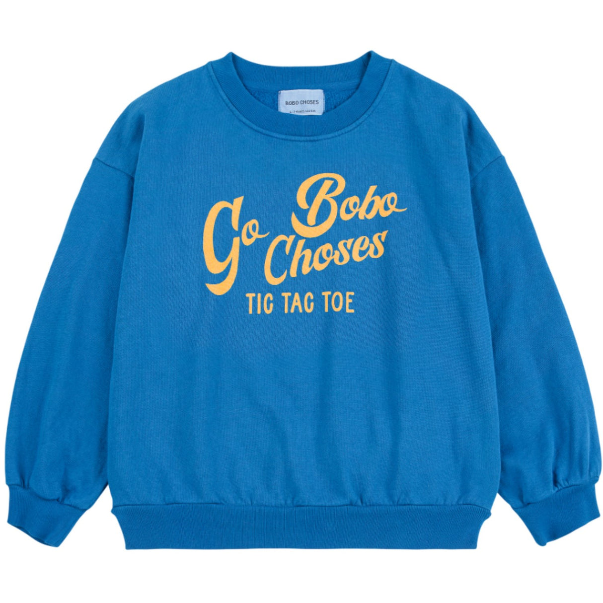 Bobo Choses Blue Go Bobo Sweatshirt