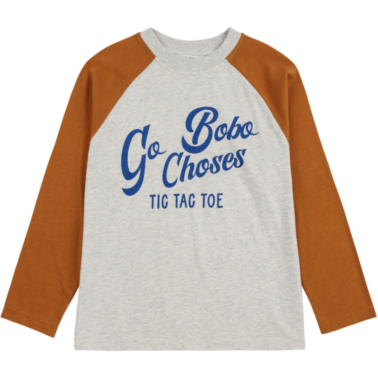 Bobo Choses Brown Go Bobo Ranglan Ærmer Bluse