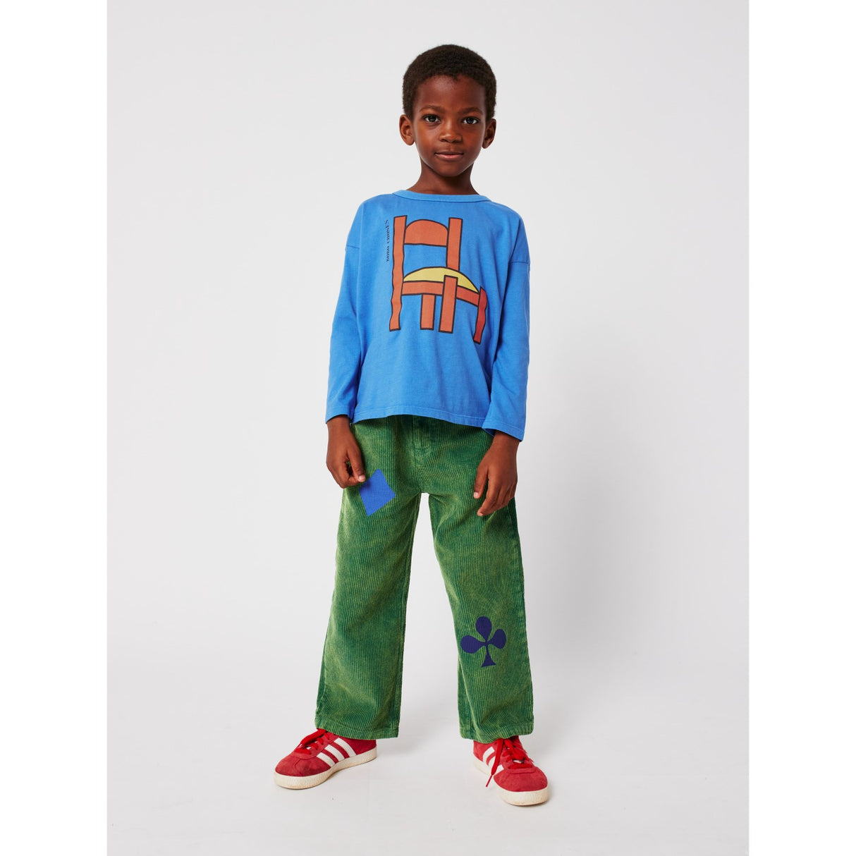 Bobo Choses Blue Stol Bluse