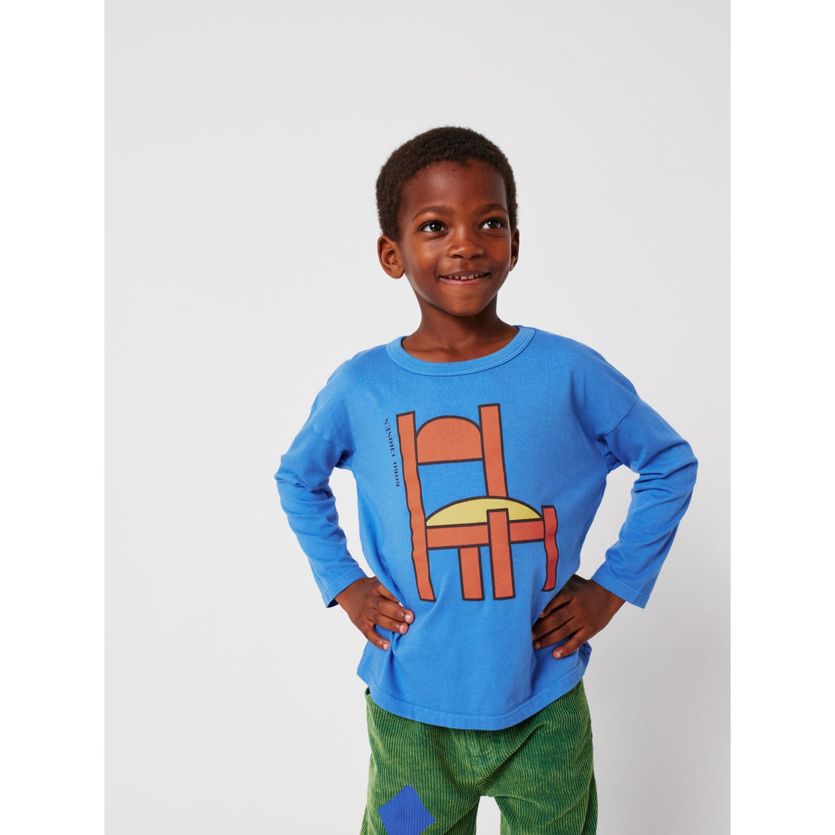 Bobo Choses Blue Stol Bluse