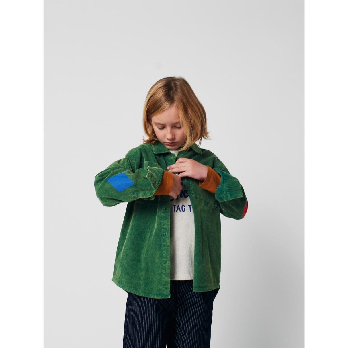 Bobo Choses Brown Go Bobo Ranglan Ærmer Bluse