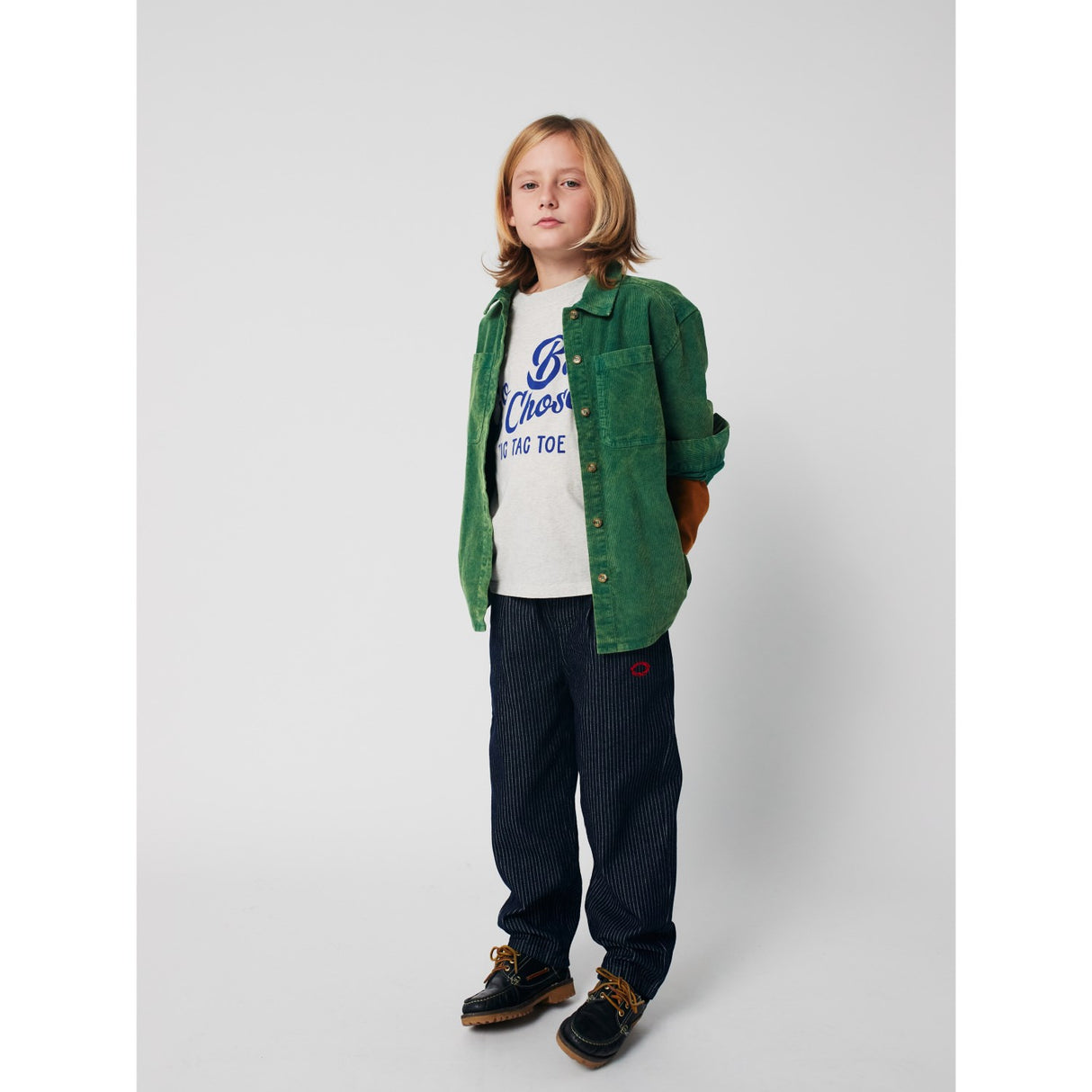 Bobo Choses Brown Go Bobo Ranglan Ærmer Bluse