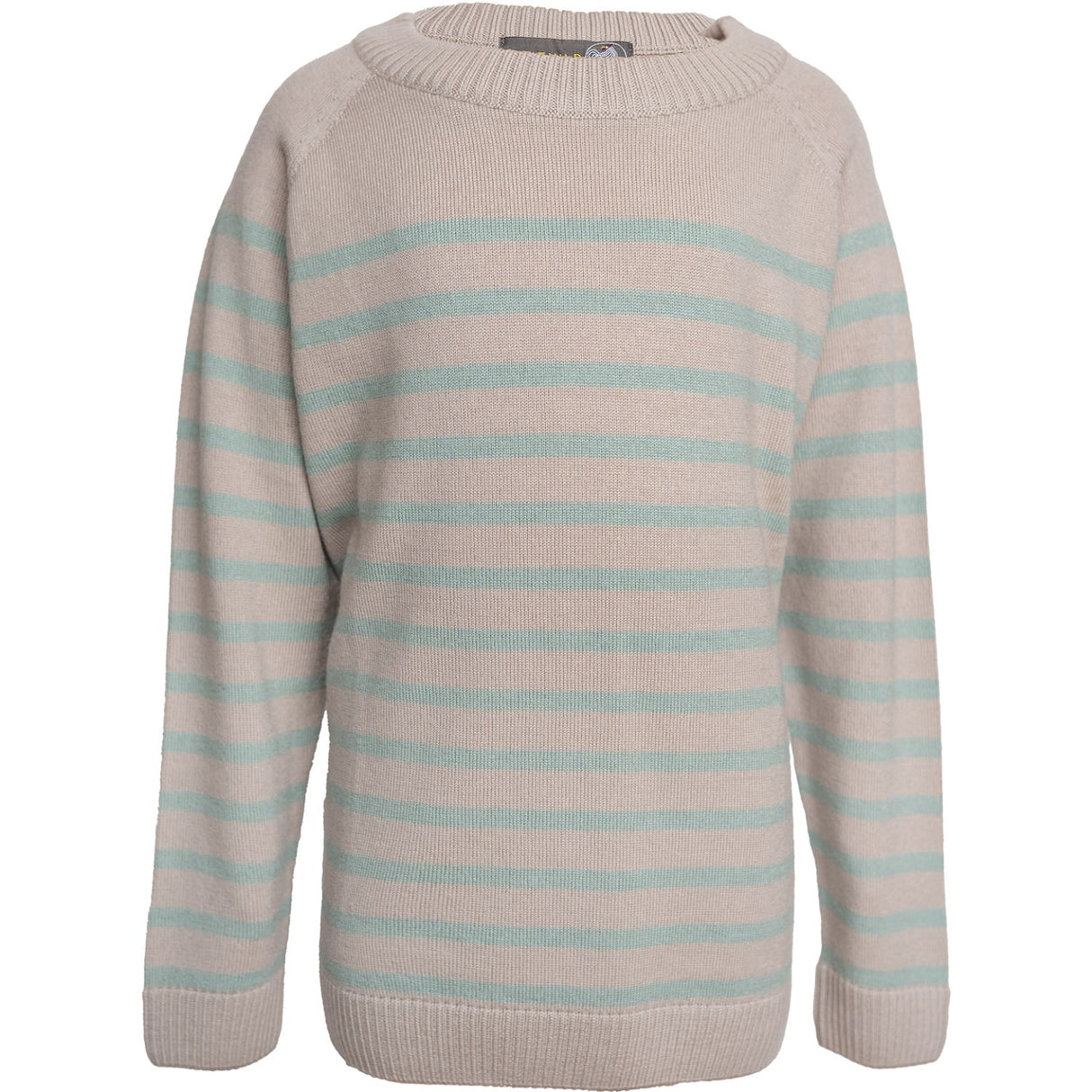 Hanevild Cream Oatmeal Bertil Bluse, Merino Uld