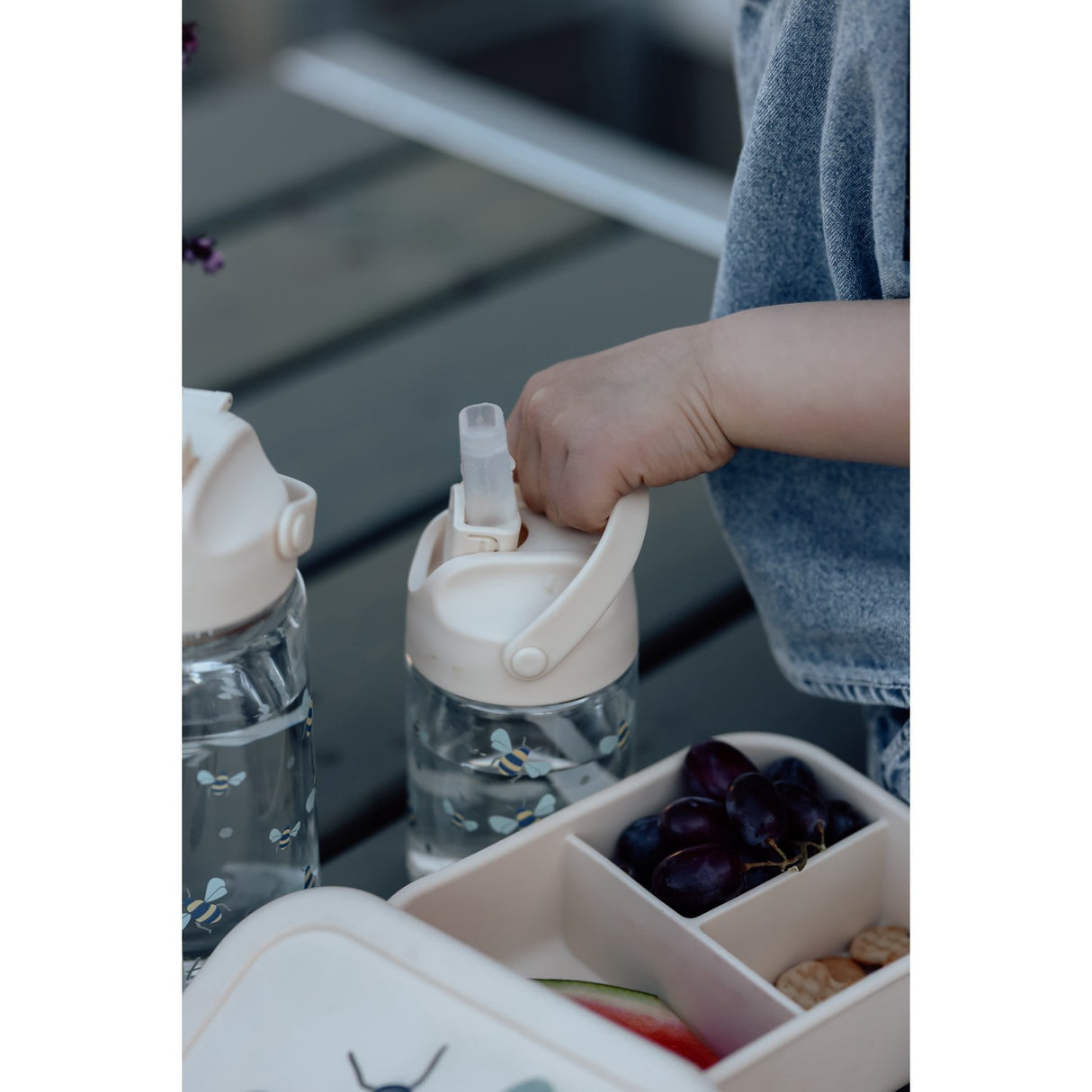 Vanilla COPENHAGEN Honeybee Happy Madkasse - Silicone