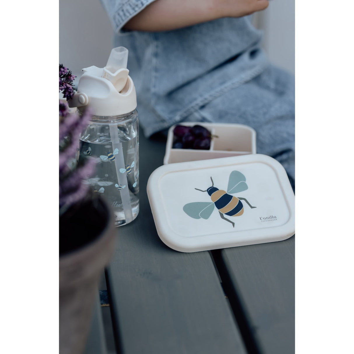 Vanilla COPENHAGEN Honeybee Happy Madkasse - Silicone