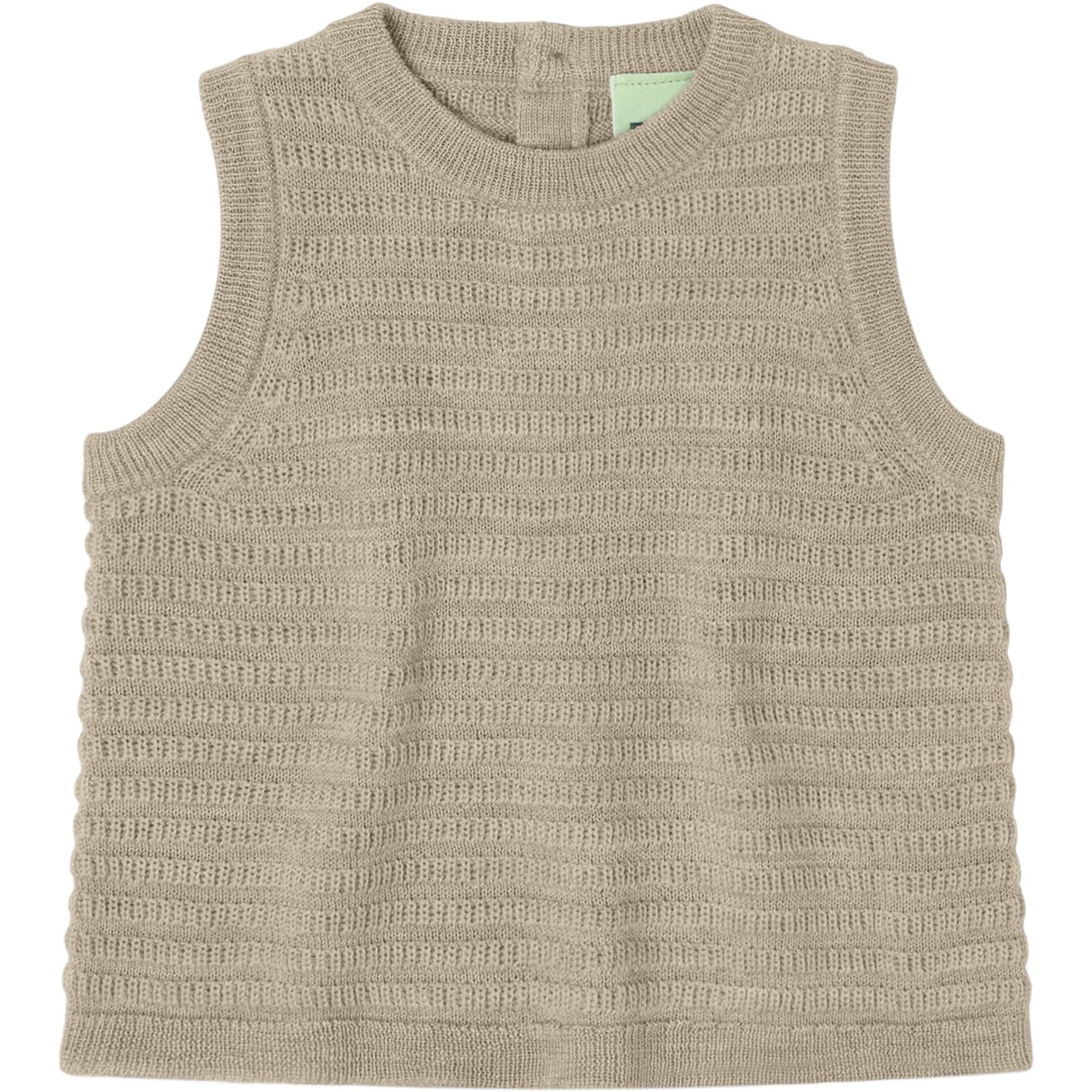 FUB Oat Melange Baby Vest