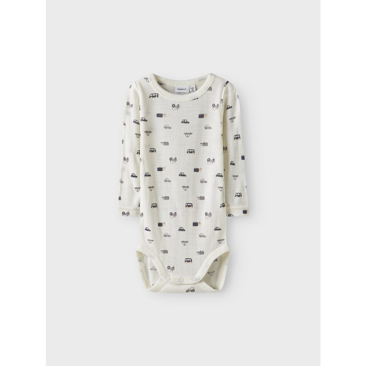 Name It Snow White Small Cars Nbmwang Uld Needle Ls Body Noos