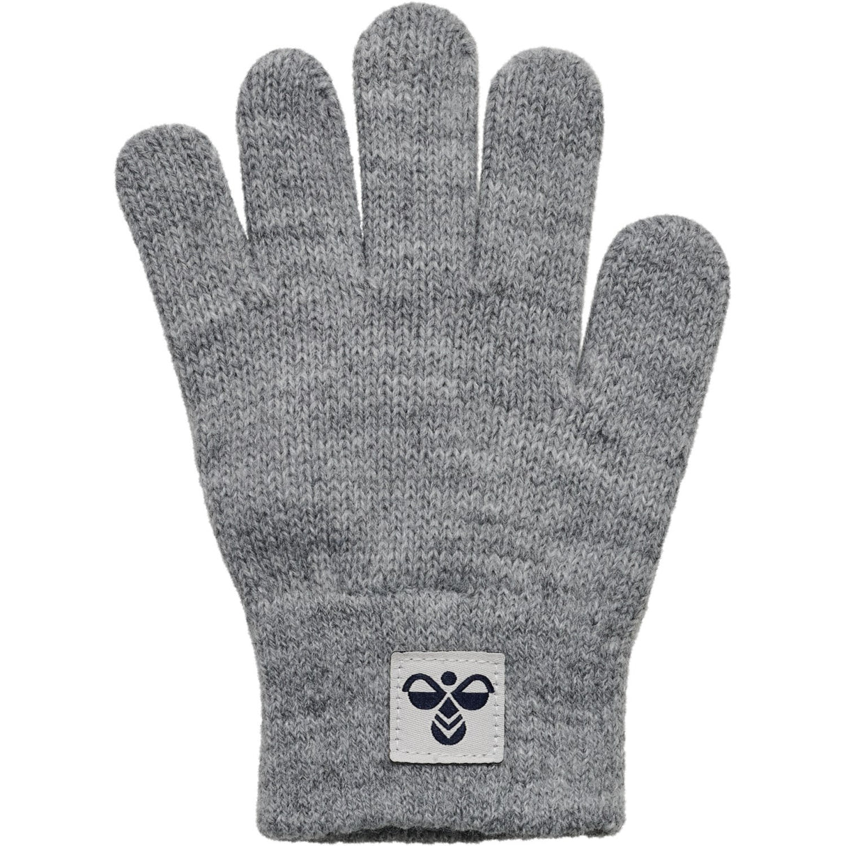 Hummel Grey Melange Strik Handsker 2-Pak