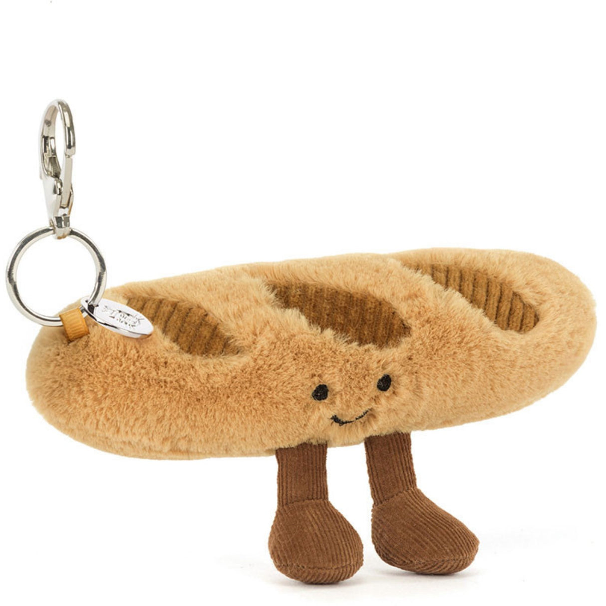 Jellycat Amuseables Baguette N'øglering 4 Cm