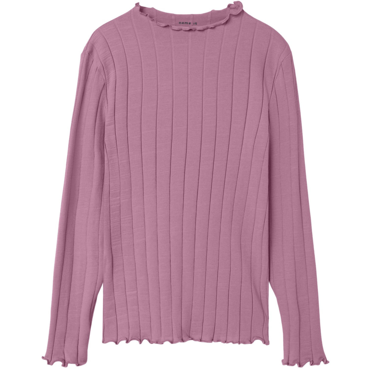 Name It Mauve Orchid Nkfnoline Ls Slim Top Noos