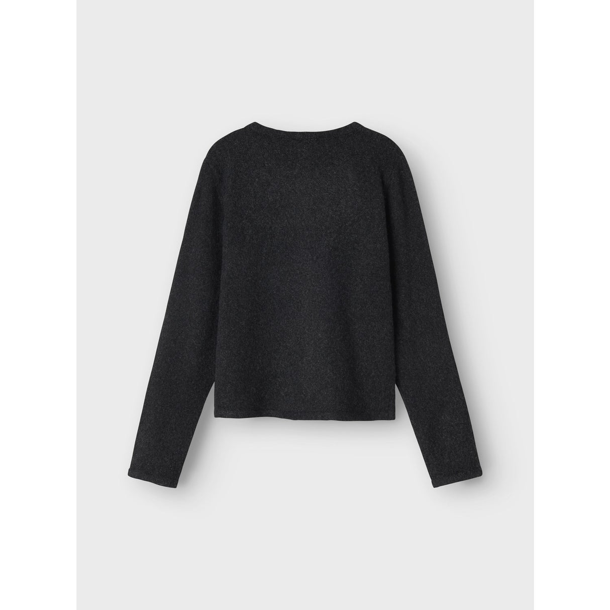 Name It Dark Grey Melange Nkfsaluna Ls Strik Card Noos