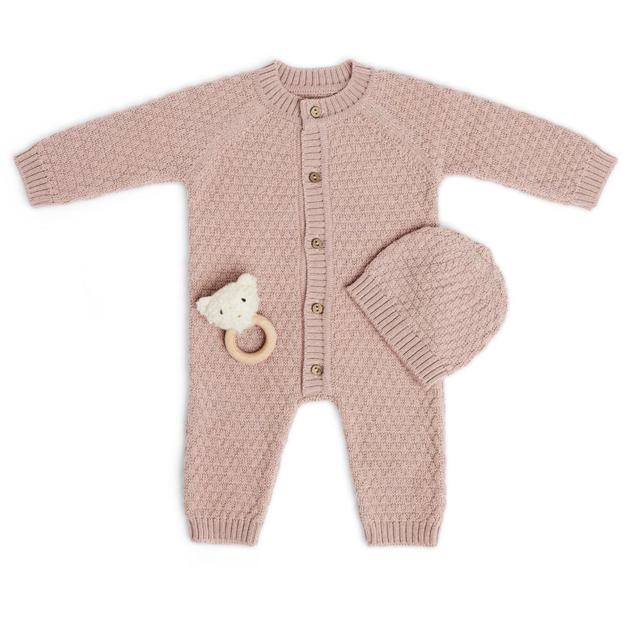 Smallstuff Powder Buksedragt Square Strik Merino Uld