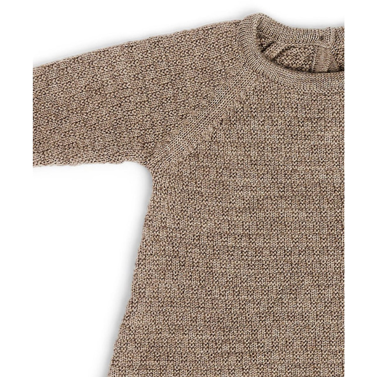 Smallstuff Nature Melange Kjole Square Strik Merino Uld