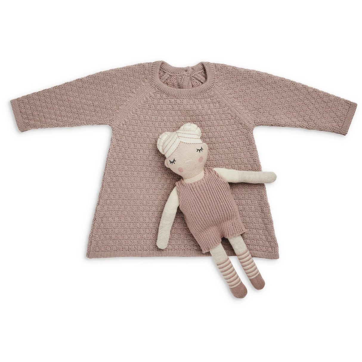 Smallstuff Powder Kjole Square Strik Merino Uld