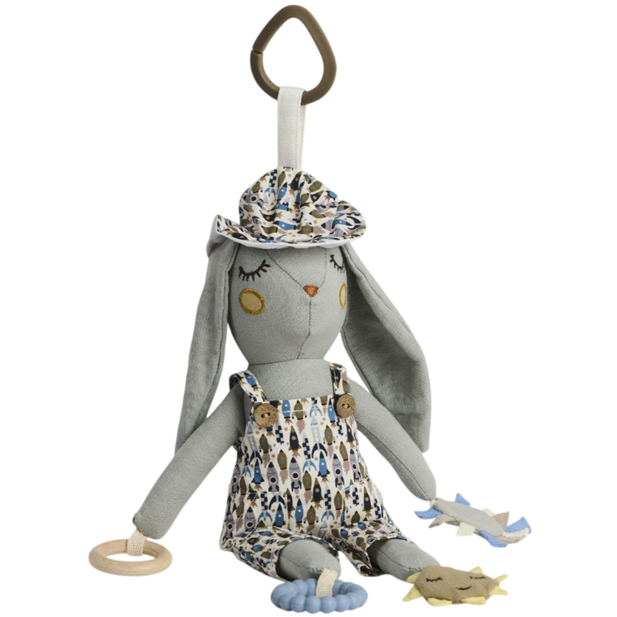 Smallstuff Blue Rocket Aktivitetskanin Til Autostol