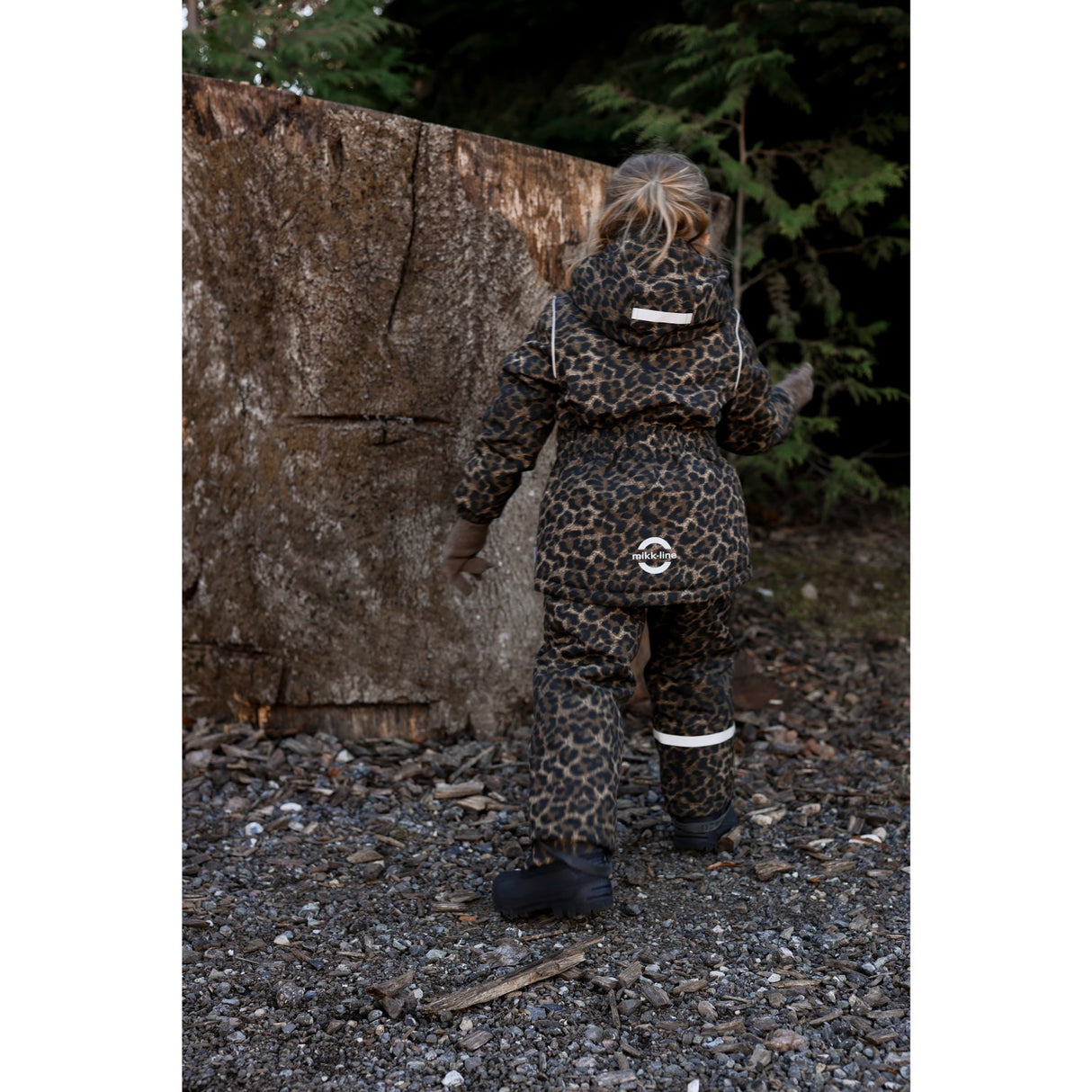 Mikk-Line Leo Vinter Jakke Waist AOP