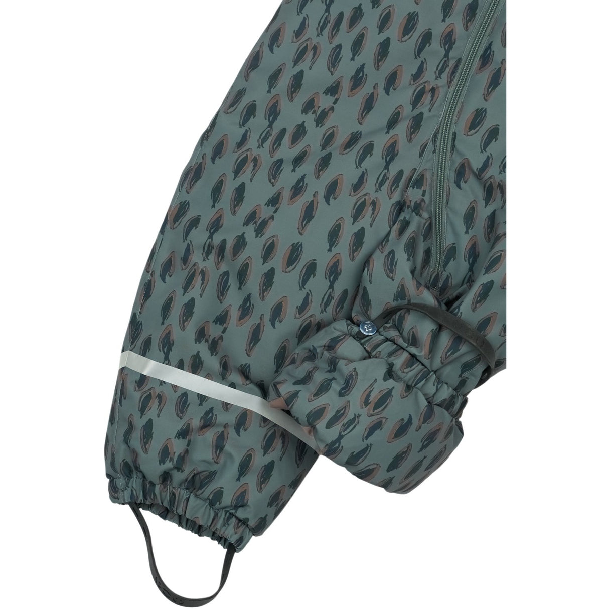 Mikk-Line Balsam Green Snow Dragt AOP