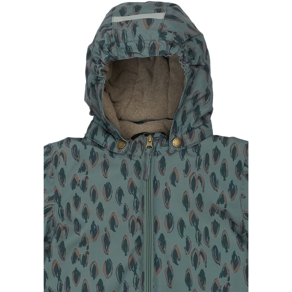 Mikk-Line Balsam Green Snow Dragt AOP