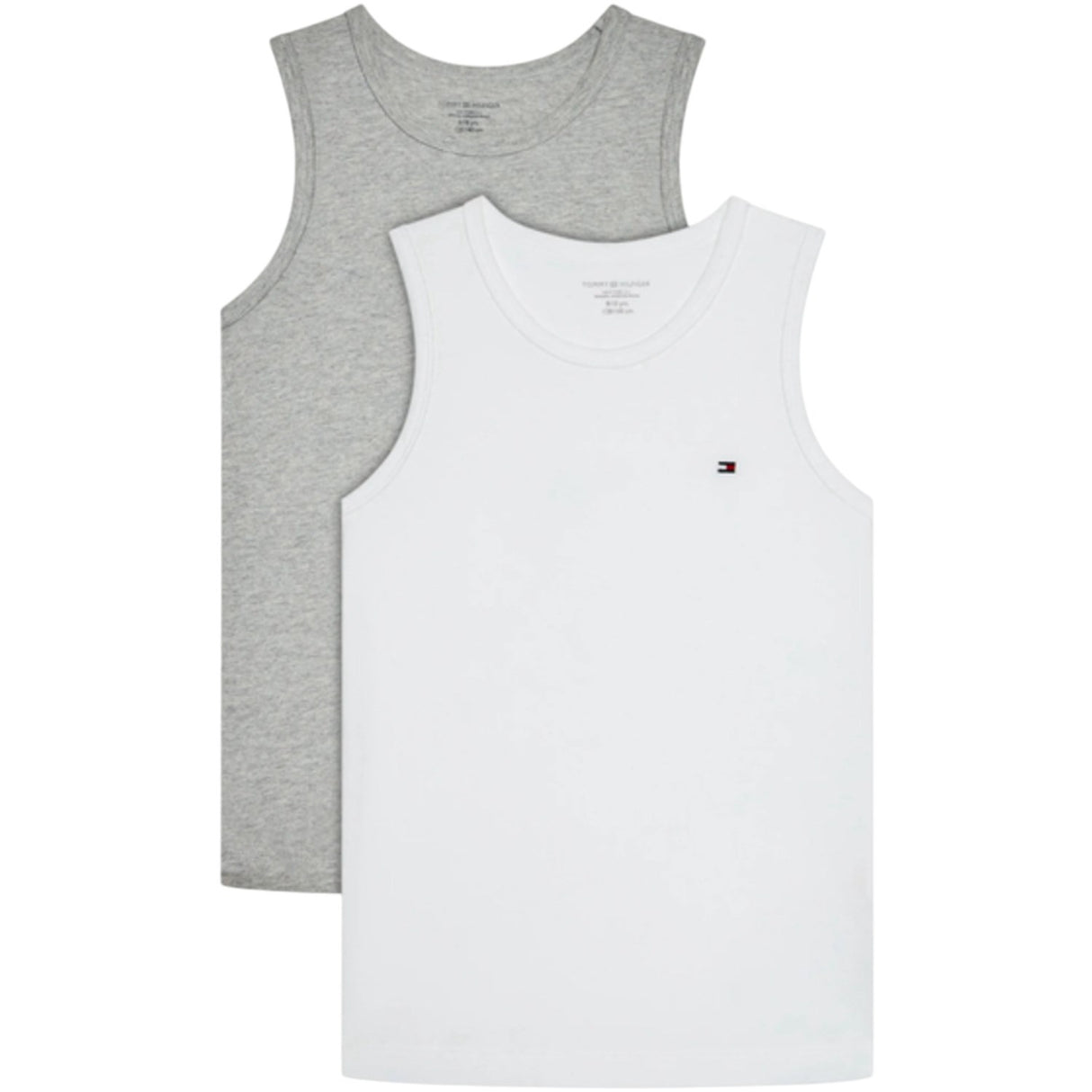 Tommy Hilfiger Tank Top 2-pak White/Medium Grey Heather
