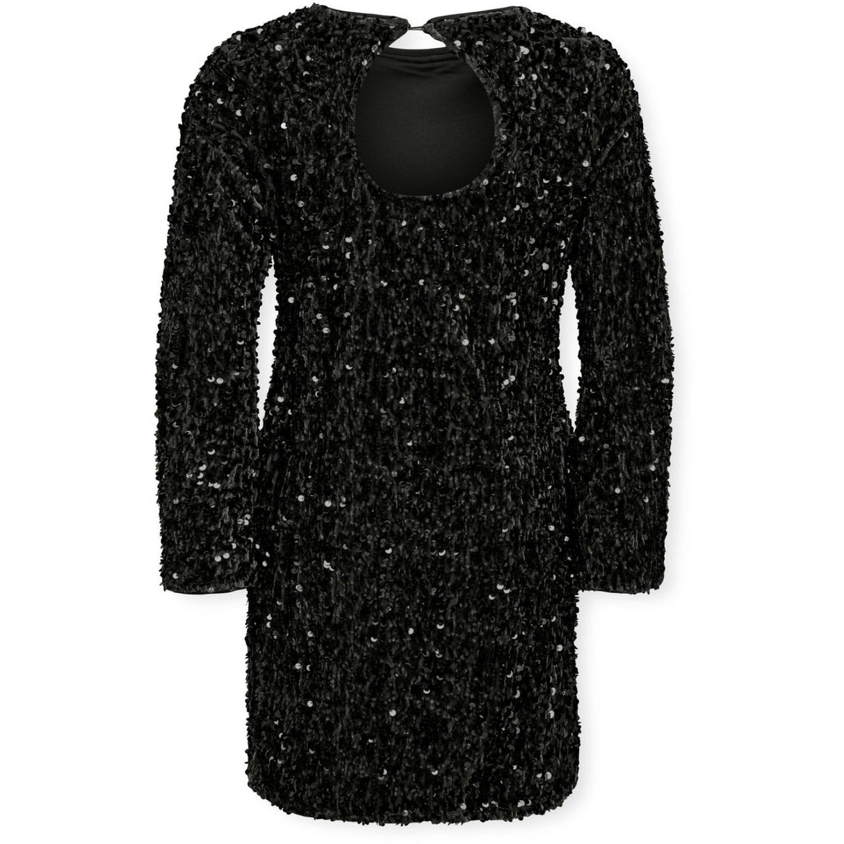 kids ONLY Black Kogconfidence Life Ls Seq Flrd Kjole Jrs