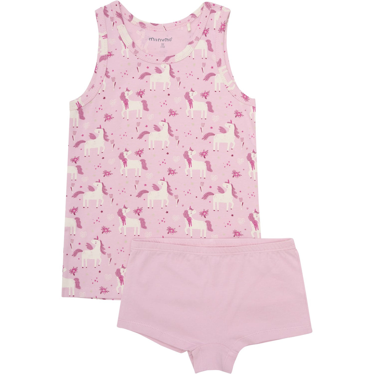 Minymo Bleached Mauve Undertøj Sæt Aop
