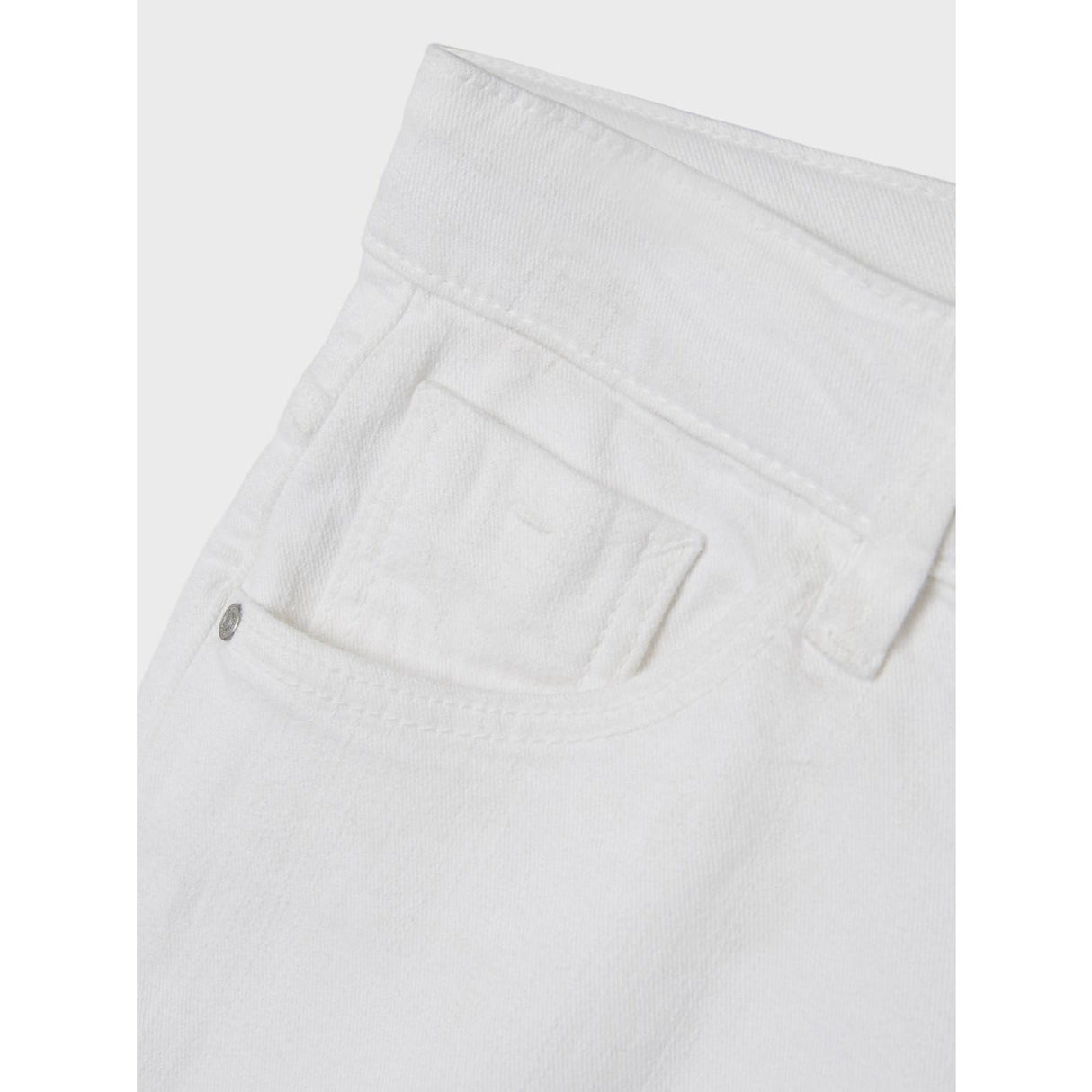 Name It Bright White Nkfrose Wide Twi Bukser 1115-Tp Noos